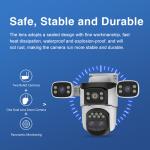 Four-Lens Zoom Security Camera (WIFI)