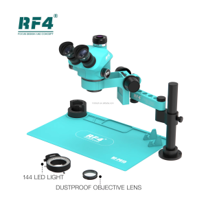 RF4 RF-7050pro FO19 7-50X Zoom Magnification Stereoscope 360 Degree Rotatable