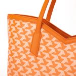 Leather Canvas Coated Printing Handbag for Women Large Shopping Bag Office Lady Purse