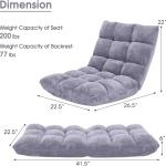 ADJUSTABLE FLOOR CHAIR