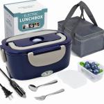 Portable Electric Lunch Box 220v/110v/12v/24v Food Heating, Elektrische Lunchbox